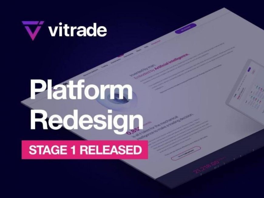 Vitrade.me — Выпущен первый этап редизайна платформы!